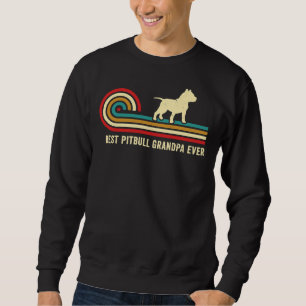 Sudadera Estilo retro Abuelo Pitbull Abuelo Pittie Abuelo P