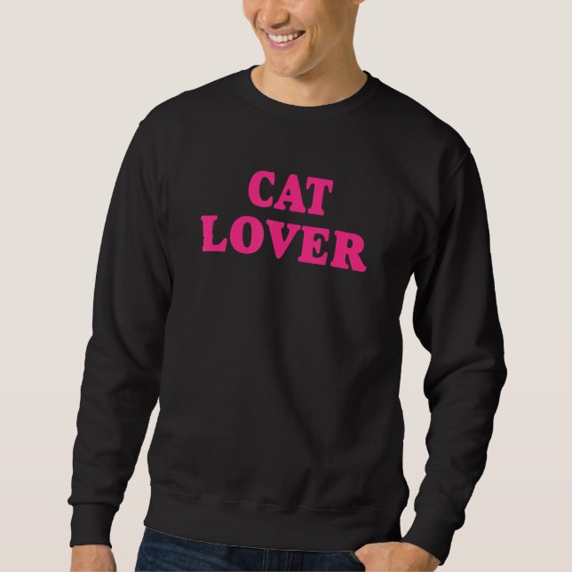 Sudadera Estilo retro de gato (Anverso)