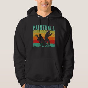 Sudadera Estilo retro del Reproductor de Paintball