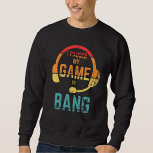 Sudadera Estilo Retro He Pausado Mi Juego A La Independenci