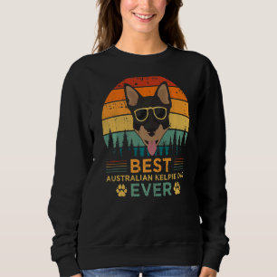 Sudadera Estilo retro masculino mejor Kelpie australiano pa