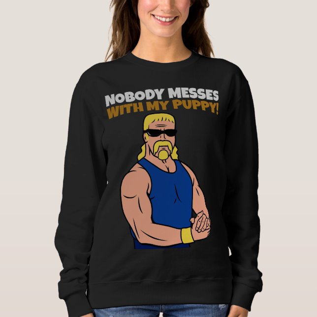 Sudadera Estilo retro sin bromas laboriosas (Anverso)