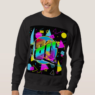SUDADERA ESTILO RETRO VINTAGE DE LOS 80