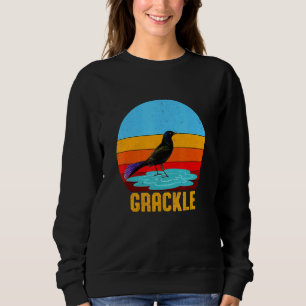 Sudadera Estilo retro vintage Sunset Grackle