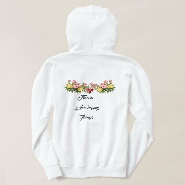 Sudadera Estilo único de la camiseta (Reverso del diseño)