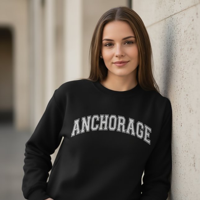Sudadera estilo universitario de ANCHORAGE (Subido por el creador)