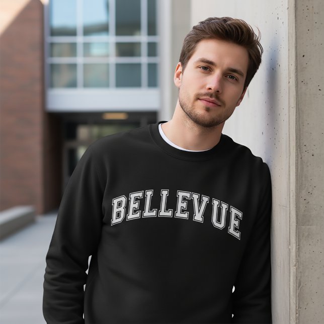 Sudadera estilo universitario de BELLEVUE América  (Subido por el creador)