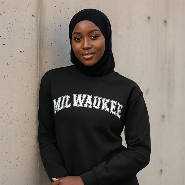 Sudadera estilo universitario de MILWAUKEE América (Subido por el creador)