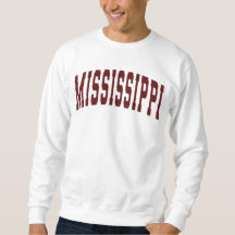 Estilo Universitario de Mississippi Vintage