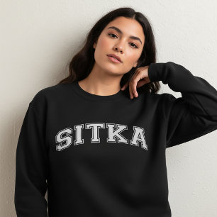 Sudadera estilo universitario de SITKA América Col