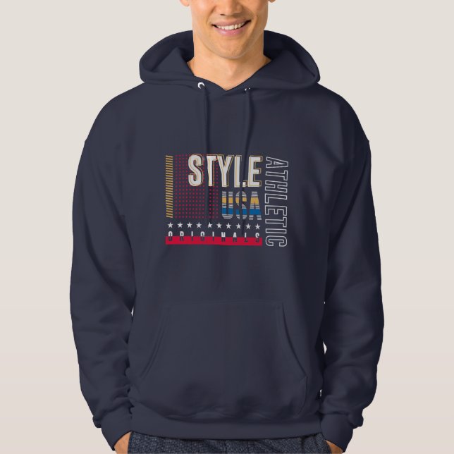 Sudadera Estilo USA Atlético (Anverso)