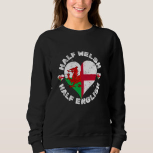 Sudadera Estilo vintage Inglaterra Bandera de Gales para me