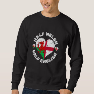 Sudadera Estilo vintage Inglaterra Bandera de Gales para me
