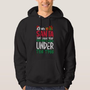 Sudadera Estimado Papá Noel Deje Su Tarjeta De Crédito Navi