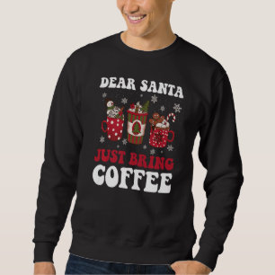 Sudadera Estimado Papá Noel Trae Café Premium