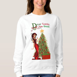 Sudadera Estimado Santa define bueno