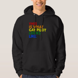 Sudadera Esto Es Lo Que El Piloto Gay Parece Lgbt Corlor Ra