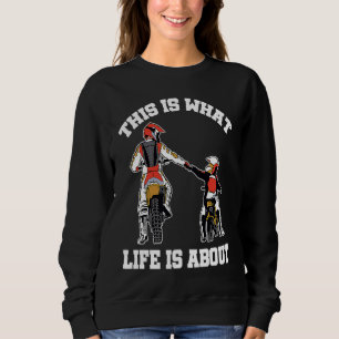 Sudadera Esto Es Lo Que La Vida Se Trata Del Motoforo De Bi