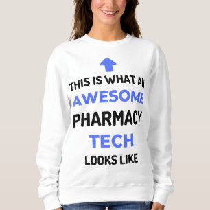 Sudadera Esto Es Lo Que Parece Un Técnico De Farmacia Impre
