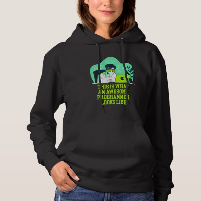 Sudadera Esto Es un Programador Impresionante Parece Desarr (Anverso)
