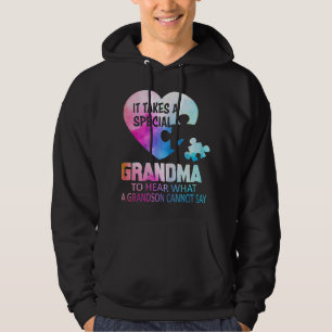 Sudadera Esto "hace falta que una abuela especial oiga qué