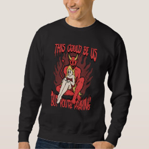 Sudadera Esto Podría Ser Nosotros 666 Satanás Maligno Demon