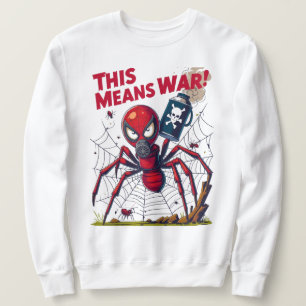 Sudadera ¡Esto Significa Guerra! - La venganza de las araña