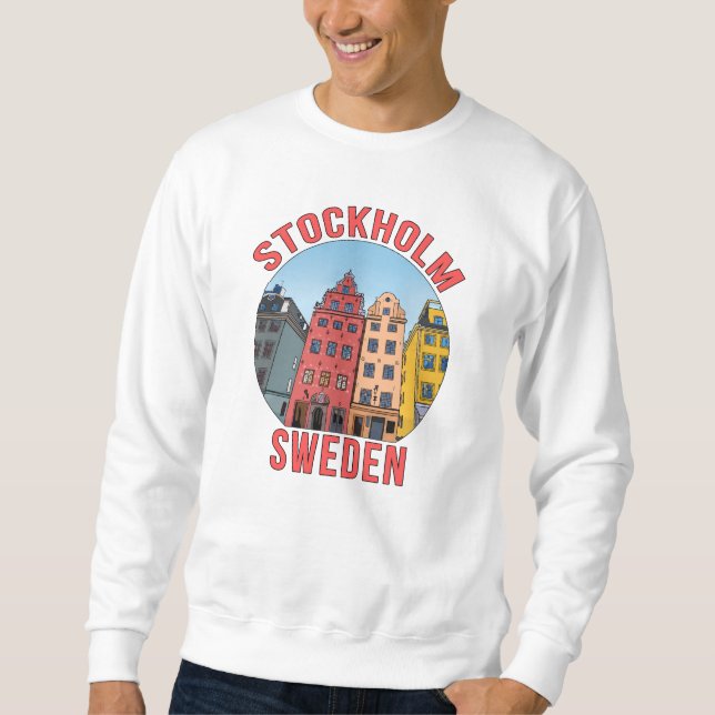 Sudadera Estocolmo Suecia (Anverso)