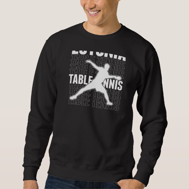 Sudadera Estonios de ping pong de Estonia (Anverso)