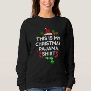 Sudadera Estos son mis Navidades Navidades Camisas Pajama