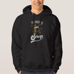Sudadera Estoy a punto de fotografiar fotógrafo cámara homb