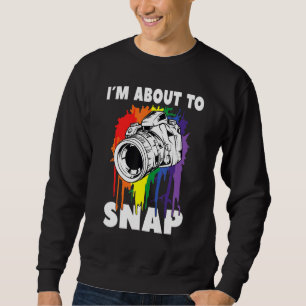 Sudadera Estoy A Punto De Tomar Fotografía De Cámara De Fot