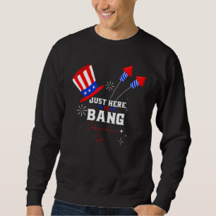 Sudadera Estoy Acá Para El Día De La Independencia Del 4 De