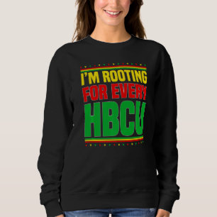 Sudadera Estoy alentando a todos los graduados de la HBCU e