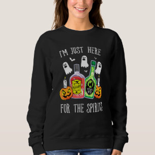 Sudadera Estoy Aquí Por El Spirits Bar Pub Bartender Hal