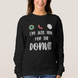 Sudadera Estoy Aquí Por La Cita De Donuts Cute Donut
