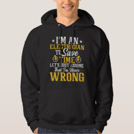 Sudadera Estoy aquí porque rompiste algo de repa mecánica