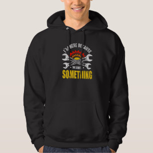 Sudadera Estoy aquí porque rompiste algo mecánico Han