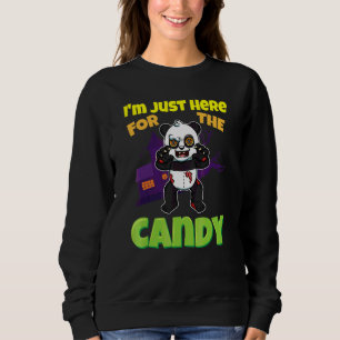 Sudadera Estoy Aquí Solo Por El Caramelo Monstruo De Hallow