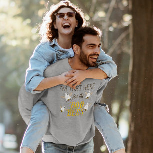 Sudadera Estoy Aquí Solo por las Abejas Boo Divertido Hallo