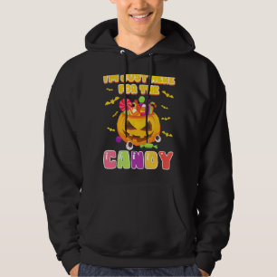 Sudadera Estoy Aquí Solo Por Los Dulces De Halloween Comida