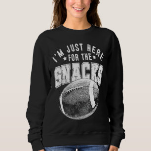 Sudadera Estoy Aquí Solo Por Los Snacks Liga De Fútbol Fant