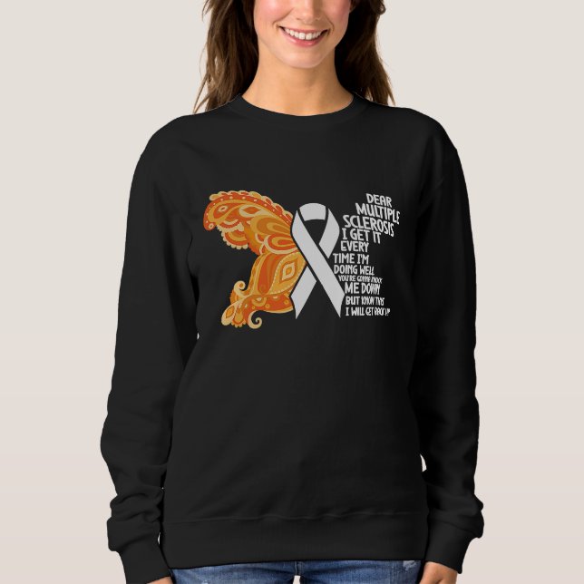 Sudadera Estoy Bien Conciencia de la Esclerosis Múltiple Gu (Anverso)