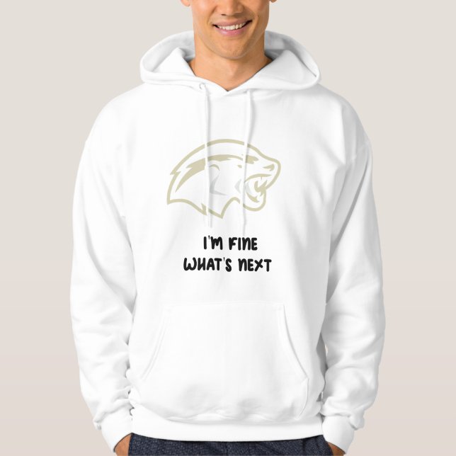 Sudadera estoy bien qué sigue (Anverso)