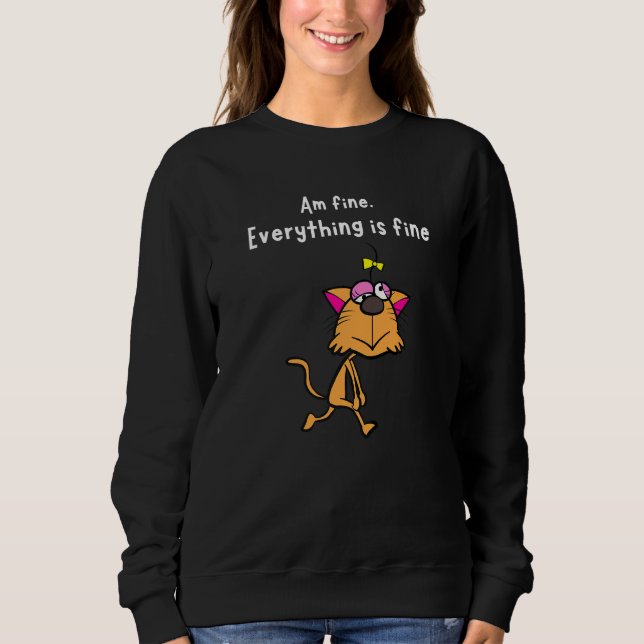 Sudadera Estoy Bien, Todo Está Bien. (Anverso)