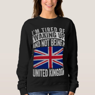Sudadera Estoy cansada de despertarme y de no estar en el R