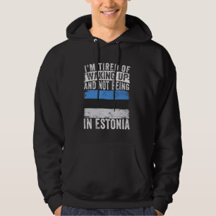 Sudadera Estoy cansada de despertarme y de no estar en Esto