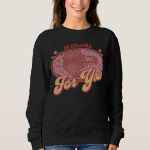 Sudadera Estoy Cayendo Por Tu Día de San Valentín De Enferm