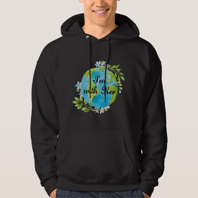 Sudadera Estoy con ella (Anverso)