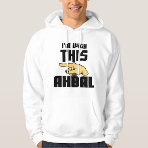 Sudadera Estoy con este Ahbal